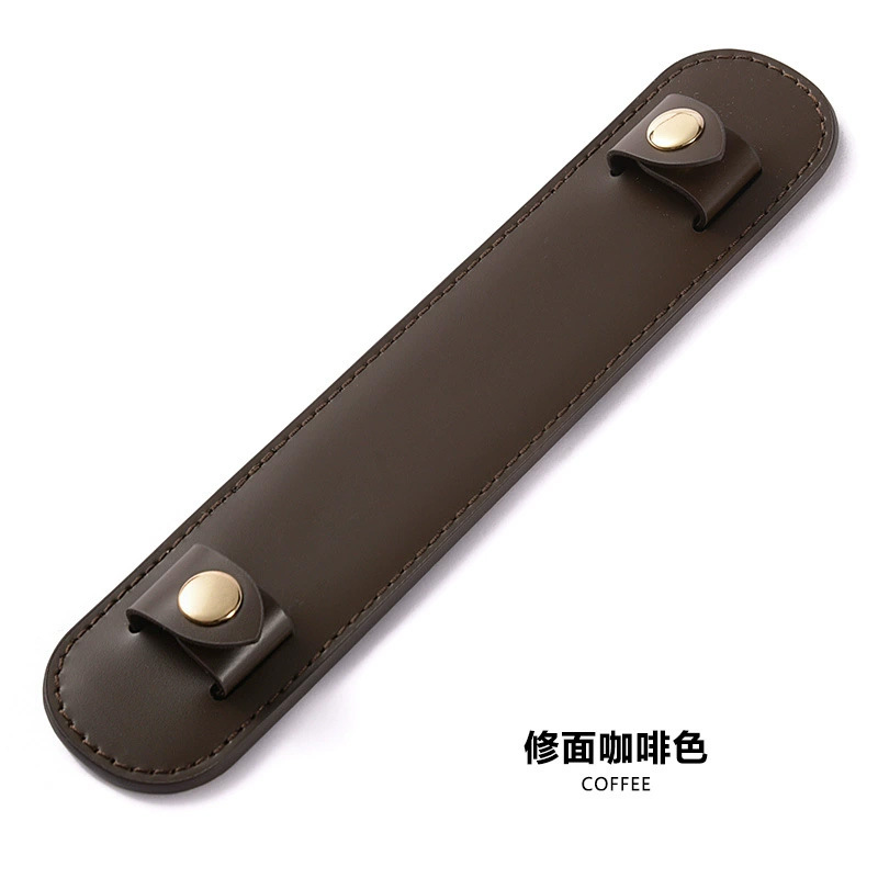 어깨 패드(리벳 포함) 다듬어진 브라운