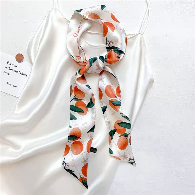 Estilo francés Internet celebridad bufanda banda para el cabello Niñas vintage pajarita banda para el cabello largo Corea del Sur ins cuerda para el cabello accesorios para el cabello