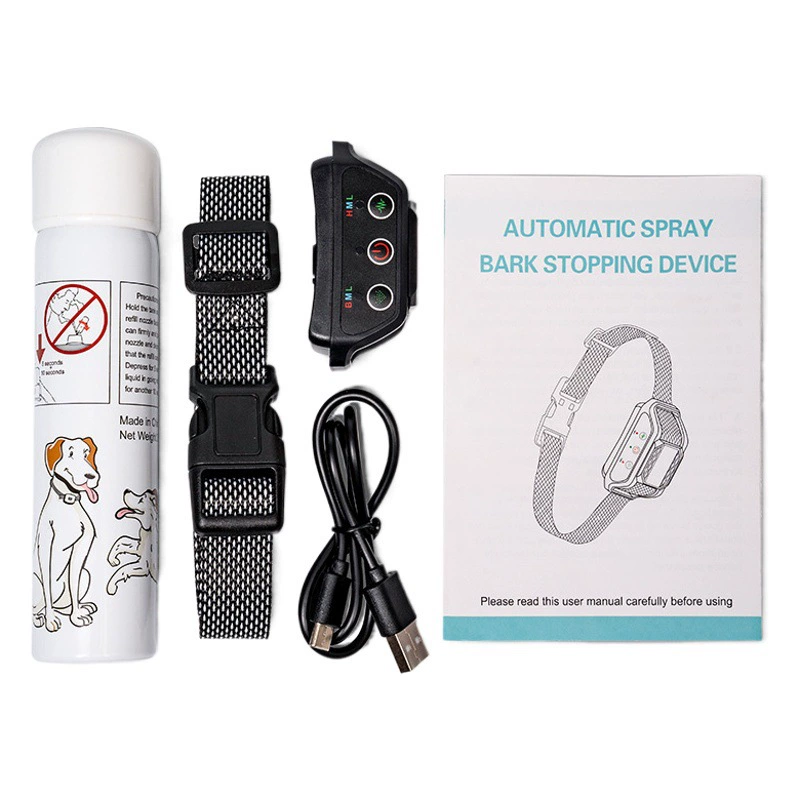 Спрей-отпугиватель для собак, устройство для дрессировки, антилай, автоматический спрей-отпугиватель лая для домашних животных, трансграничная продажа на Amazon