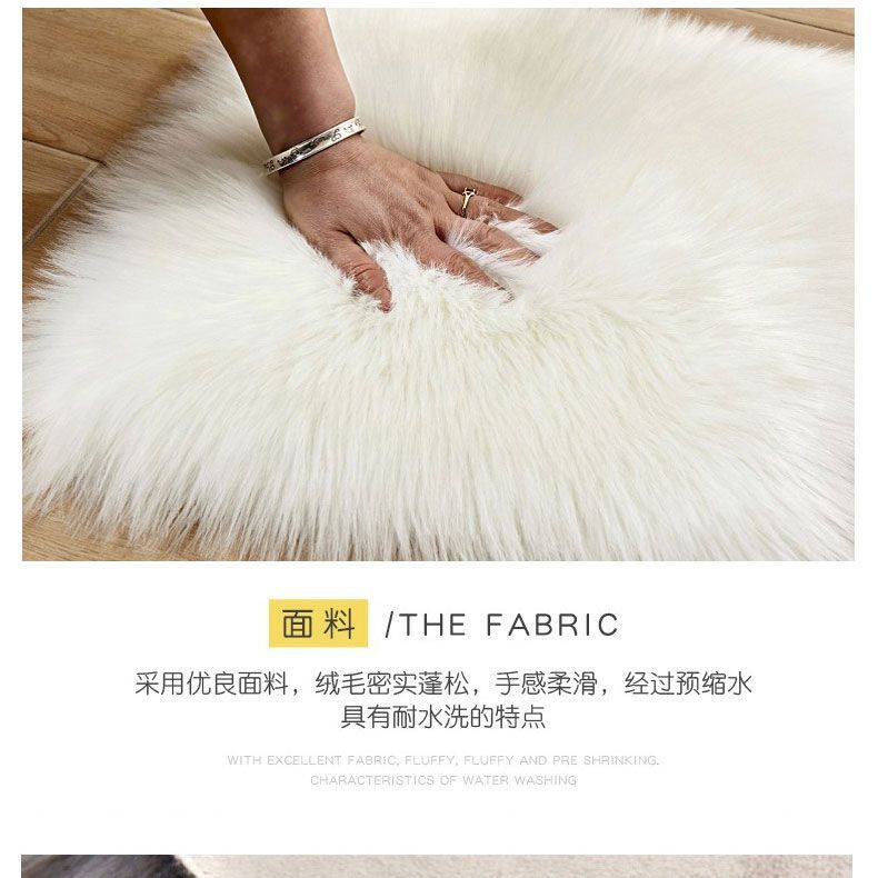 Log Washable and Wipeable Company Leisure Study Room Stain-Resistant Carpet Coffee Table Full-Cover Hotel No-Maintenance Carpet