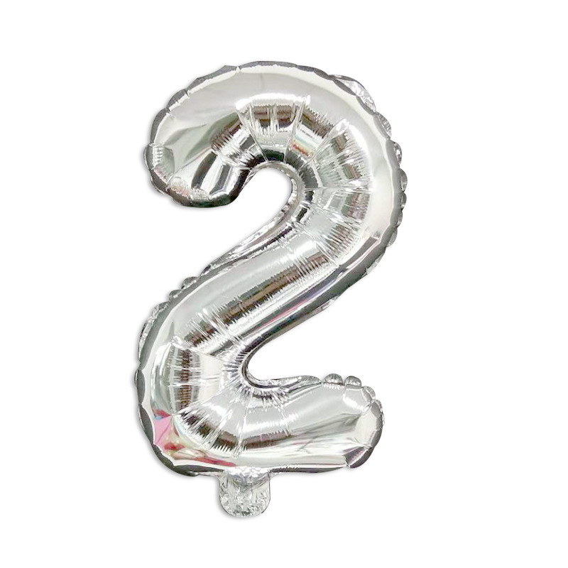 Versión estadounidense del globo de película de aluminio digital de 40 pulgadas de cuerpo delgado Decoración de fiesta de cumpleaños Helio flotando en el aire Globo grande transfronterizo de 42 pulgadas