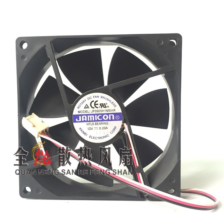原装 凯美 12V 0.20A JF0925H1MSAR 9025 9CM 静音散热风扇