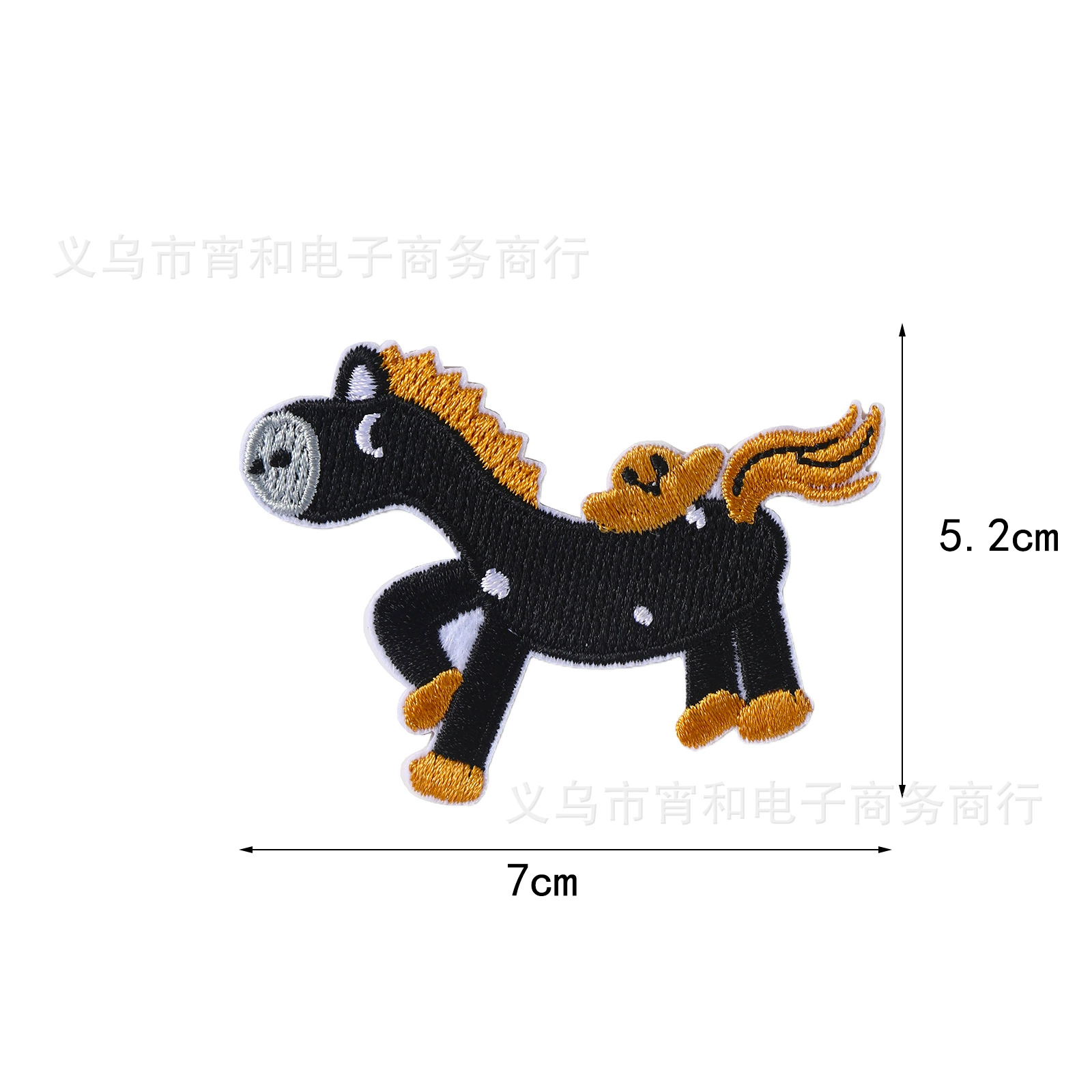 Текстильная лошадка? Wait pony textile pony accessory bag self-adhesive pack with embroidery handmade