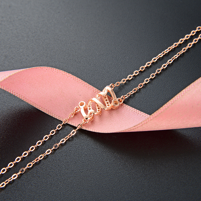 Estilo frío transfronterizo accesorios populares estilo japonés y coreano s925 pulsera de circón de plata de las mujeres de diamantes incrustados pequeña pulsera fresca