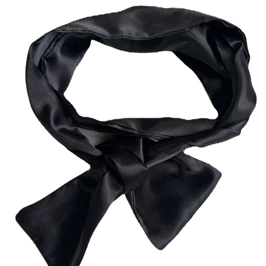 Cinta con los ojos vendados máscara de ojo seductora joyería prohibida sexy ojo que cubre la cinta de seda de doble cara coqueteo vinculante correa de mano