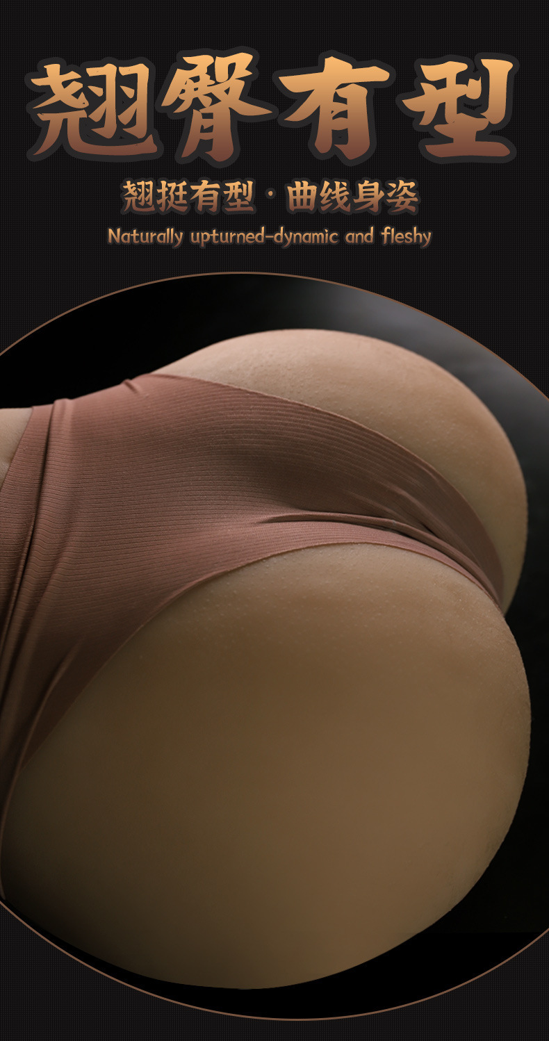 Male Masturbation Device Half-Body Doll TPE Manual Non-Vibrating — detail image 2