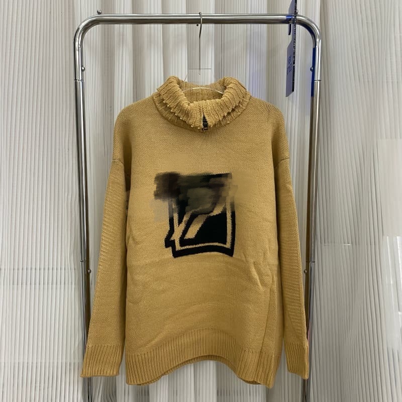 【25冬季爆款毛衣】amiri新品毛衣潮牌前后logo提花AMIRI字母男女|undefined