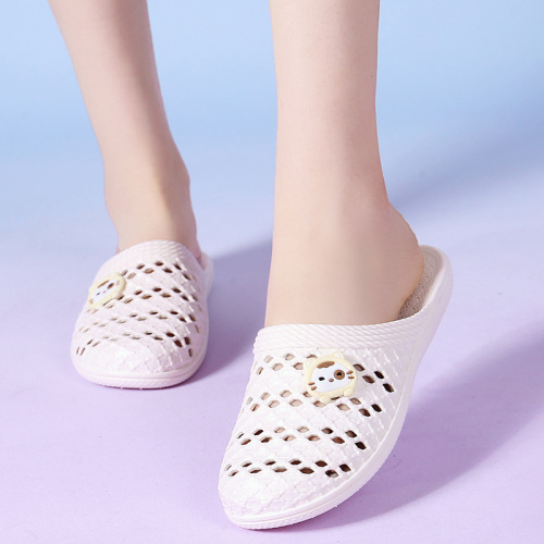 Cross-border cute little cat ladies' soft soled comfortable non-slip indoor and outdoor bathroom summer cool slippers wholesale stall