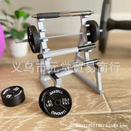 跨境爆款创意笔筒 barbell网红学生桌面铅笔盒杠铃笔筒文具收纳盒
