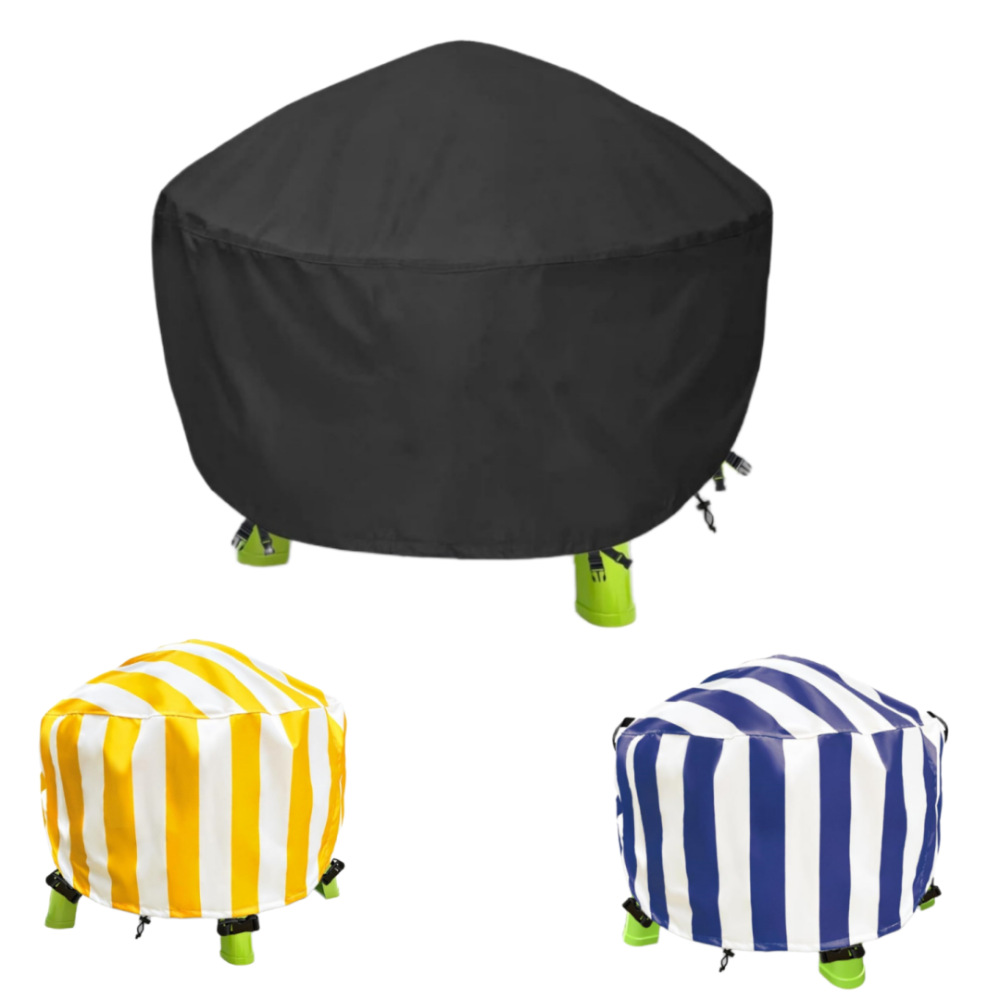 Round Outdoor Patio Water Table Cover Beach and Water Park Game Table Cover Outdoor Toy Table Cover Furniture Cover
