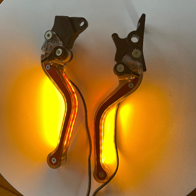 Motorcycle and Electric Vehicle Accessories Modified Led Lights, Horn, Front Disc Brake, Rear Drum Brake, 6-Speed Handle, Brake and Clutch Handle, Cross-Border