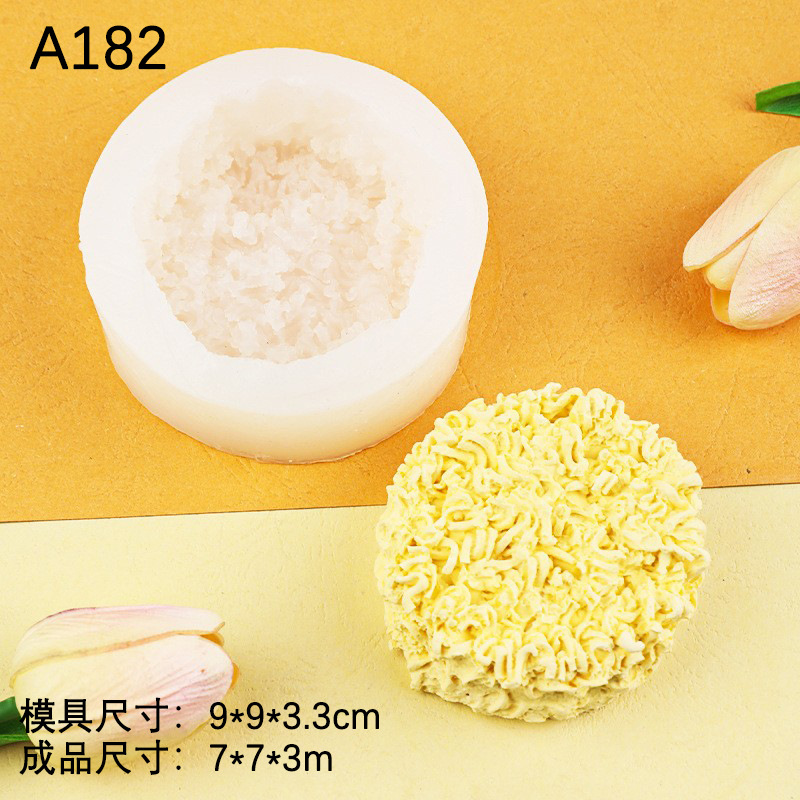 Vela de aromaterapia Molde de silicona Huevo escalfado Fideos instantáneos Huevo de doble yema Torta Mousse de chocolate Fuddle