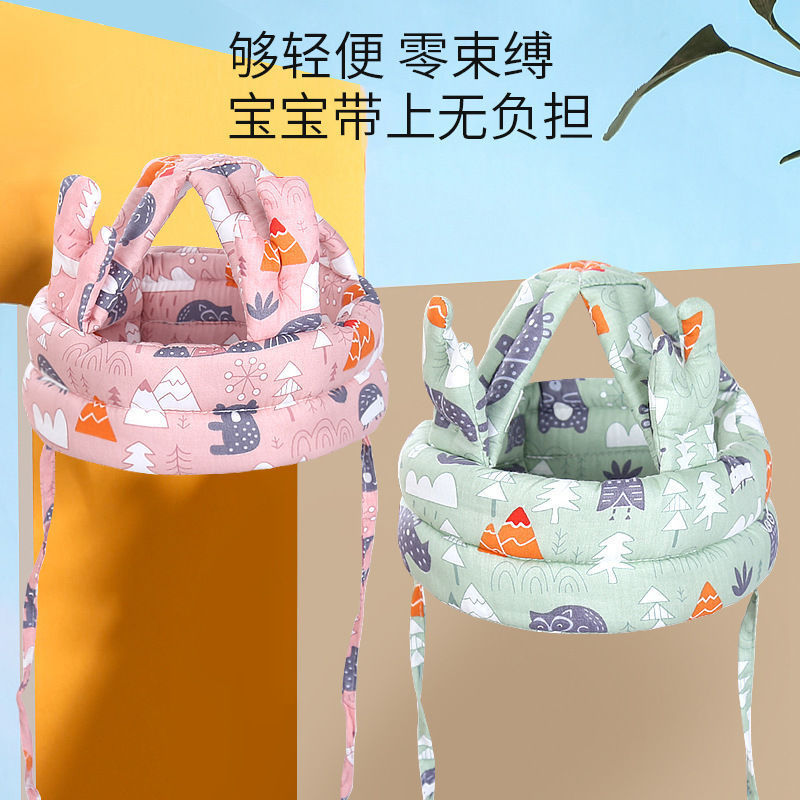 歩き方を学ぶ赤ちゃん用ヘッドガード、0～3歳の子供用の頭衝突防止アーティファクト、ハイハイ防止|undefined