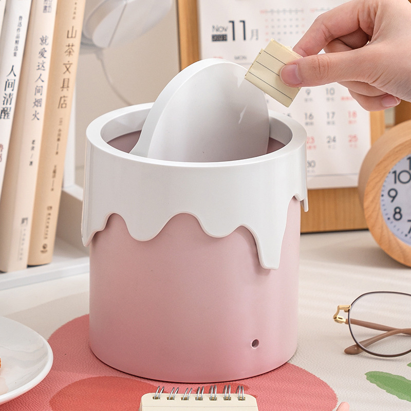 リビングルームとキッチン用の蓋なしのかわいいゴミ箱、厚みのある大容量、見栄えの良い寝室のゴミ箱、古紙バスケット卸売|undefined