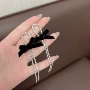 爆款法式秋冬超闪耳环