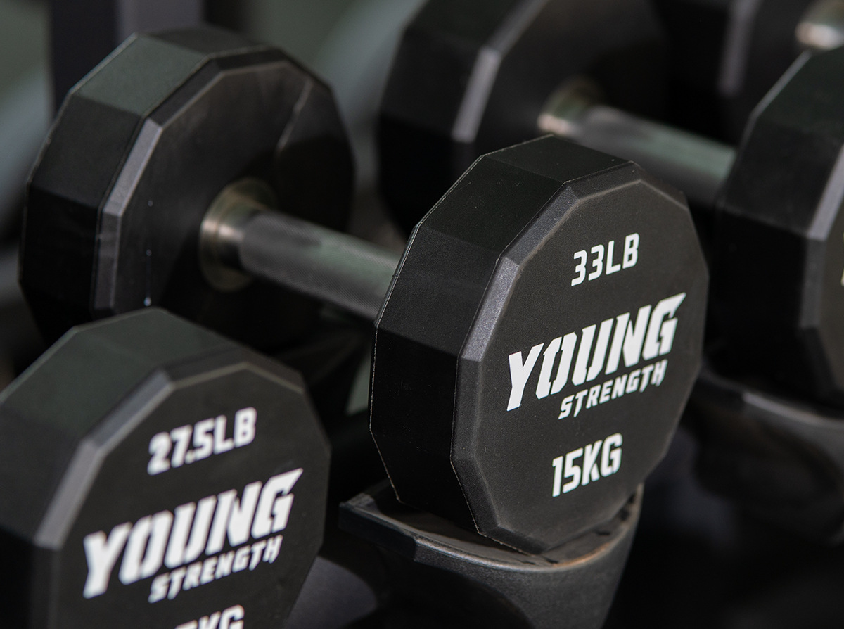 12-Sided Precision Steel Rubber-Coated Dumbbell CPU Polyurethane Fitness Gym Commercial Set Odorless Eco-Friendly Men's Home Use