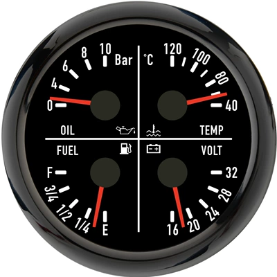 Other vehicle instruments: Meter, Oil Pressure Meter, Fuel Meter - cxc021bbar16-32v