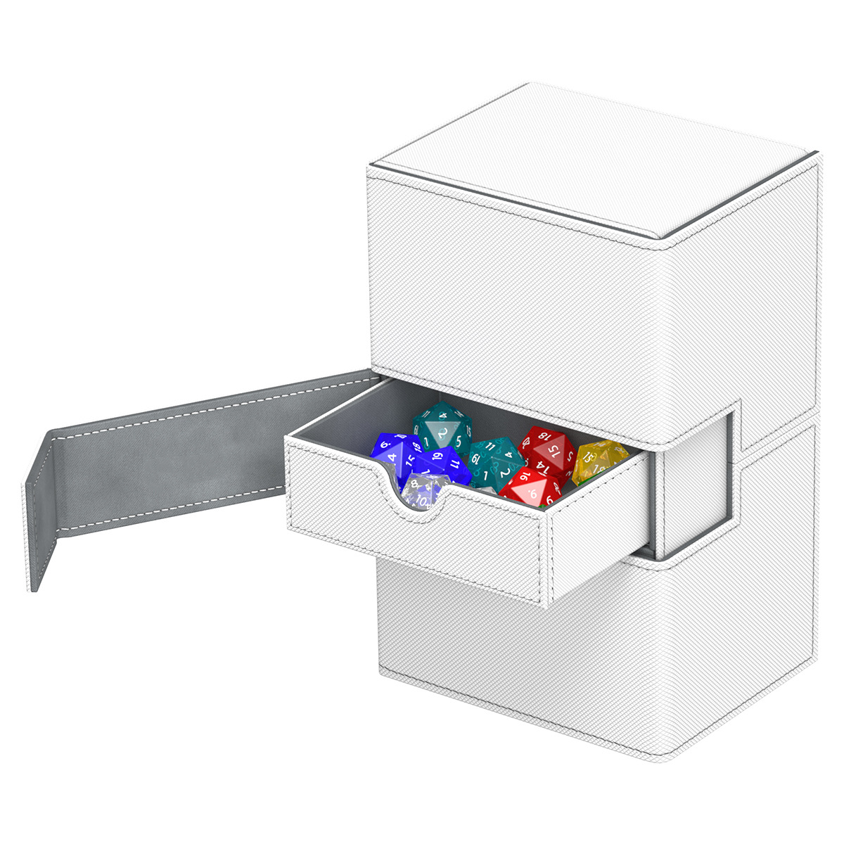 De gama alta 160 + multi-funcional de la PU caja de tarjeta de juego de mesa MTG Ultraman tarjeta Bao Ke Meng Wanzhi Almacenamiento de tarjetas al por mayor