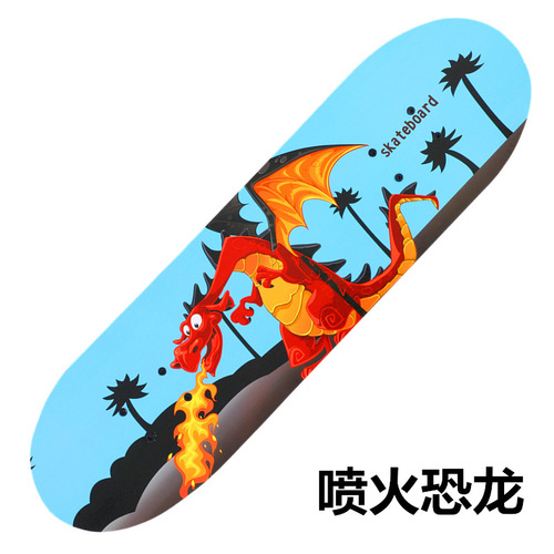 Direct Manufacturer Supply Children's Four-Wheel Skateboard for Boys and Girls 1705/2406/2808/3108 Beginner Skateboard