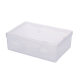 Rectangular Plastic Transparent Dust-proof Storage Box Digital Components Hardware Empty Box Jewelry Fishing Gear Desktop Organizing Box
