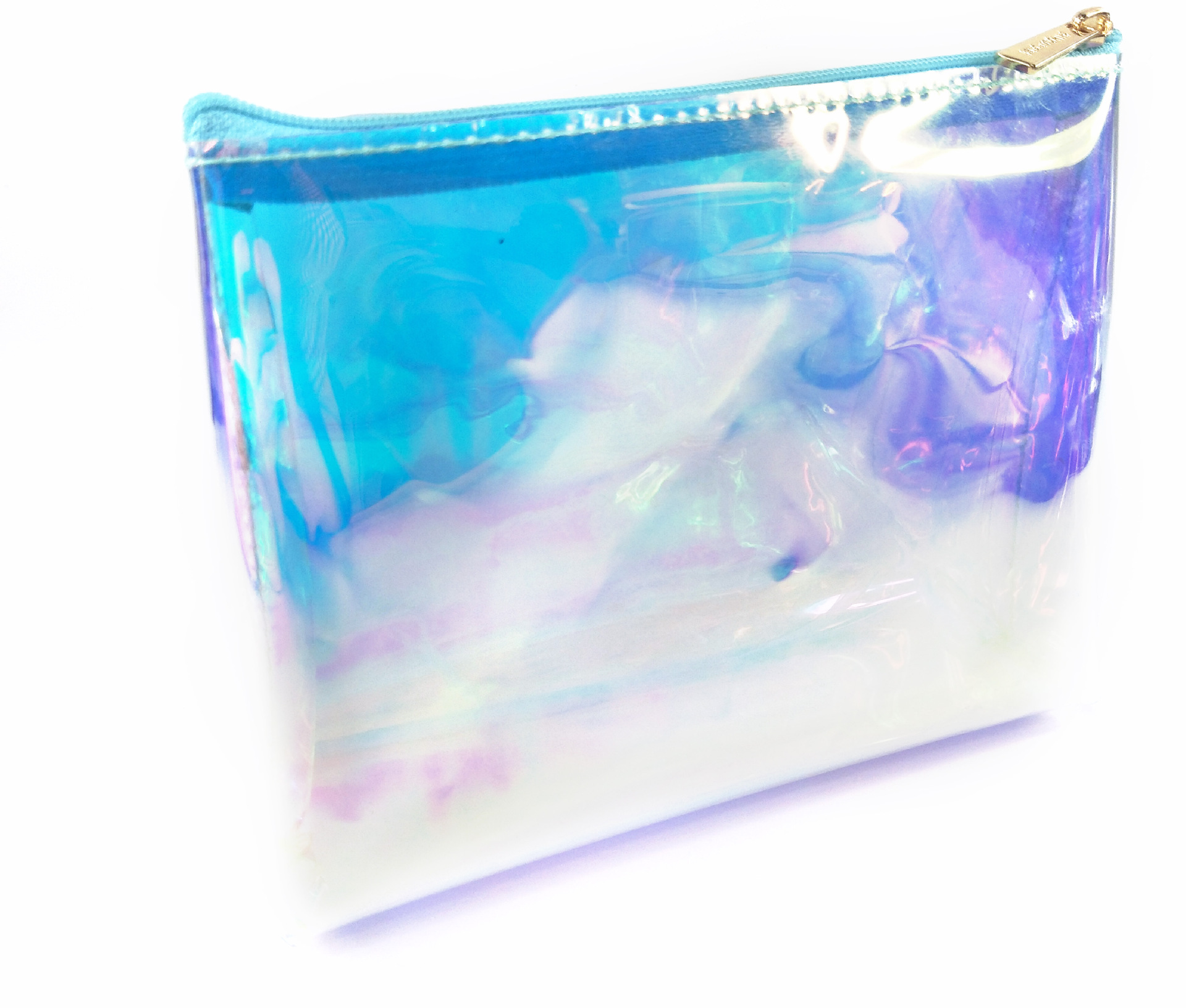 Nuevo bolso de las mujeres de moda todo fósforo monedero colorido láser mini bolso de la jalea transparente