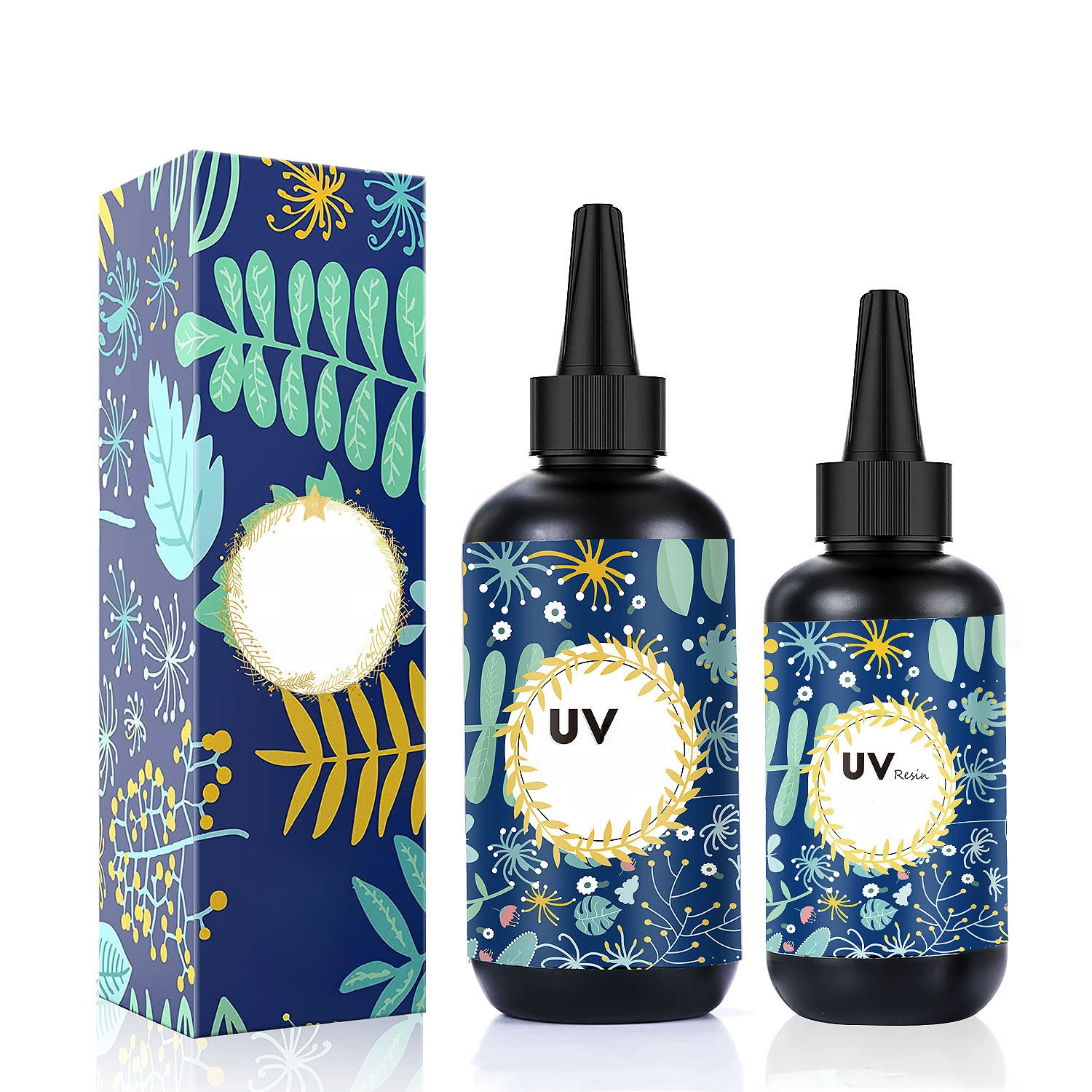 Довольный DIY маникюр UV клей UV смола бесцветный клей без тени высокая прозрачность желтое старение устойчивость UV форма капли ручная работа