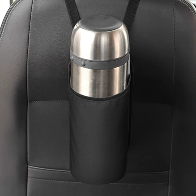 Car Seat Water Cup Holder Car Water Cup Bag Large Kettle Storage Car Fixed Storage Car Insulation Cup Holder (Car cup holder/beverage holder) - large-no-adhesive