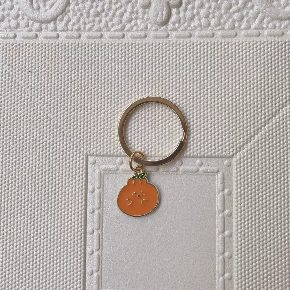 Apple, cute keychain handmade, pendant, accessory