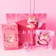 文创云南瓦猫香包空袋旅游刺绣手工香包企业礼盒伴手礼香囊定制