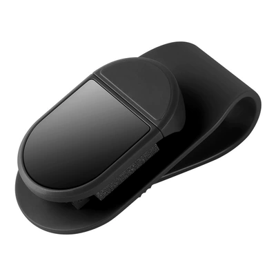 New car glasses clip car multifunctional sun visor clip bill coin storage sunglasses bracket sunglasses (Car Glasses Clip/Bill Clip) - black