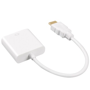Трансграничный выделенный HDMI для VGA со звуком с блоком питания HDMI для VGA HD кабель адаптера с поддержкой HDCP