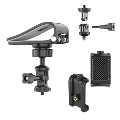 Maverick Car Sun Visor Panoramic Action Camera Mobile Phone Universal Car Mount Shooting Bracket Accessories