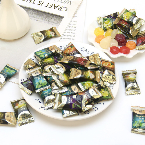 German Import Jia Yun Fruit Candy 500g Bulk Mixed Flavor Wedding Celebration Snack Sugar Candy Assorted Candy Wholesale