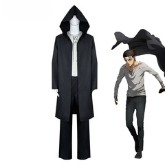 Cross-border Attack on Titan: Last Season – Glory to Eren Yeager Cosplay Costume Wholesale