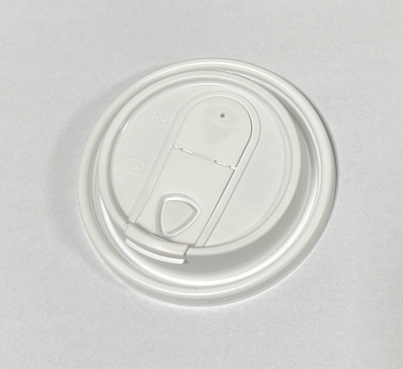 Tapa de plástico PS de calibre 80/90 para taza de café, taza de leche de soja, taza de té con leche, tapa con interruptor, tapa de rosca a prueba de fugas, tapa de botella.