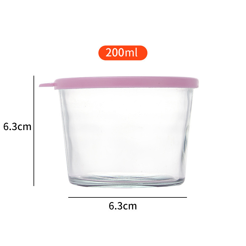 卸売ガラス透明ピクルス瓶食品保存箱冷蔵庫保存瓶ピクルス瓶包装箱|undefined