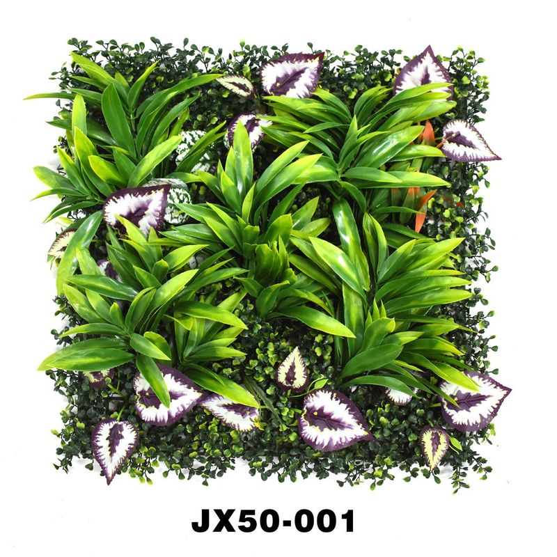 批发50*50绿植墙仿真植物草坪墙面装饰背景花墙塑料人造假草皮|undefined
