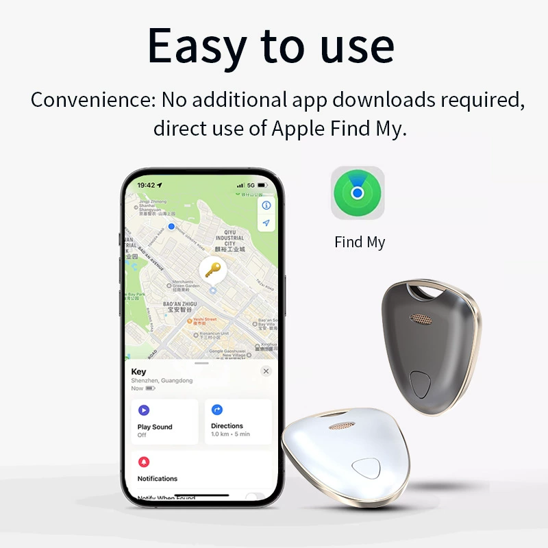 Подходящий для iOS антибросовый позиционер багажа кошелек для предметов, трекер найдений ITAG глобальный позиционер