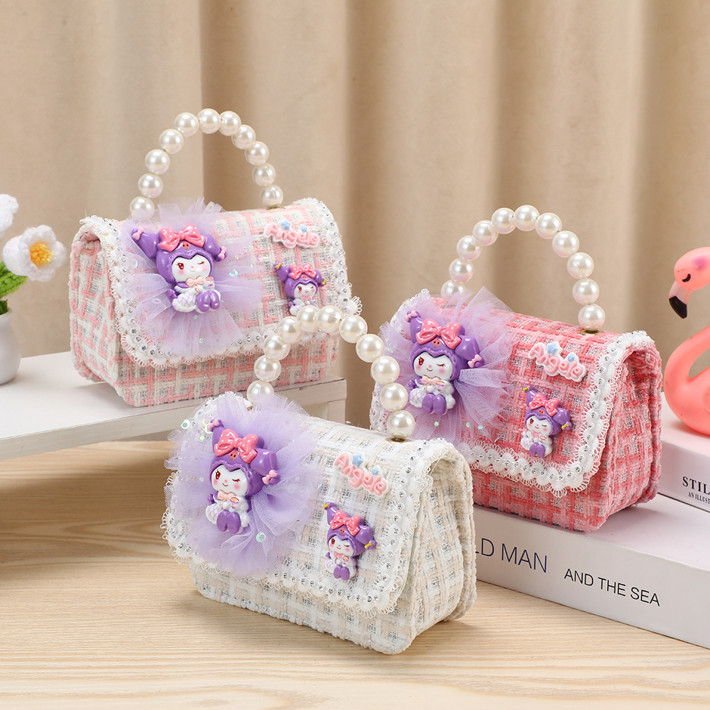 Bolso de cambio para niños, bolso de hombro, bolso de hombro para niñas, bolso de cintura de princesa fragante, bolso infantil