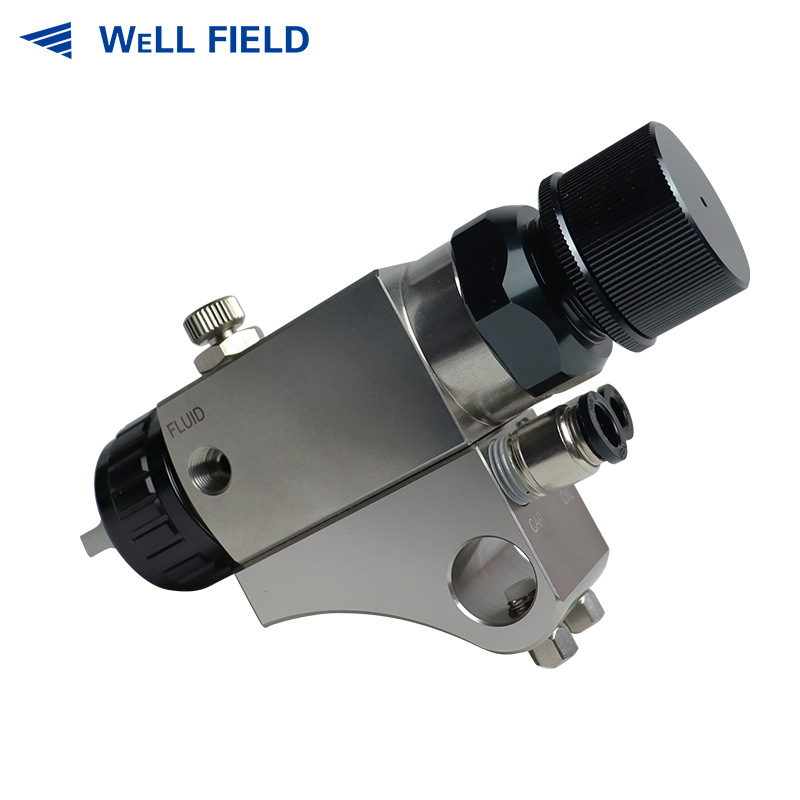 中压高雾化喷枪水性漆喷枪自动空气喷枪不锈钢喷枪