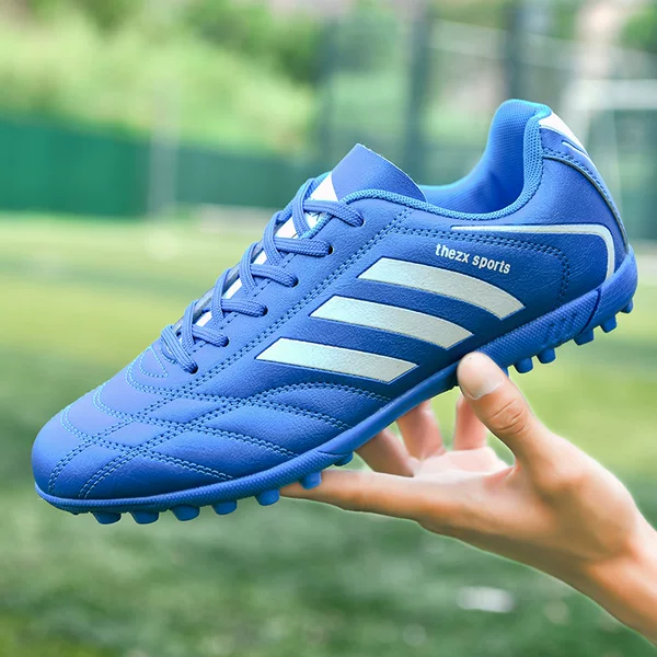 Special Offer Soccer Shoes for Men and Women with Broken Studs Tf for Primary and Secondary School Students, Children's Grass Non-Slip Soccer Shoes with Leather Surface and Broken Studs Training Shoes