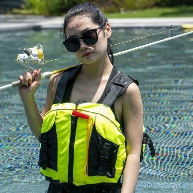 Outdoor Luya Vest Oxford Cloth Sea Fishing Life Jacket Portable Dragon Boat Marine Life Jacket Beetle Life Jacket