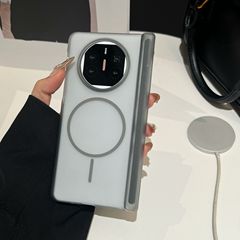 适用华为matex6手机壳新款半透明磨砂磁吸magsafe无线充电matex5