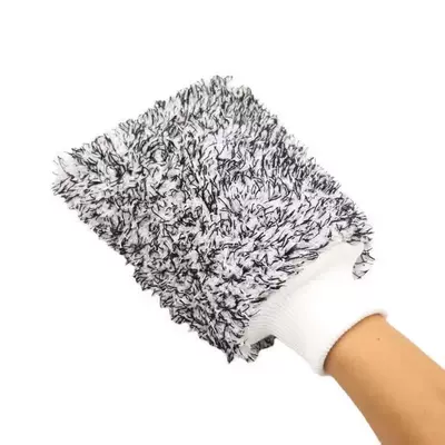 Factory Direct Sales Double-Sided Thickened Car cleaning tools - black-and-white