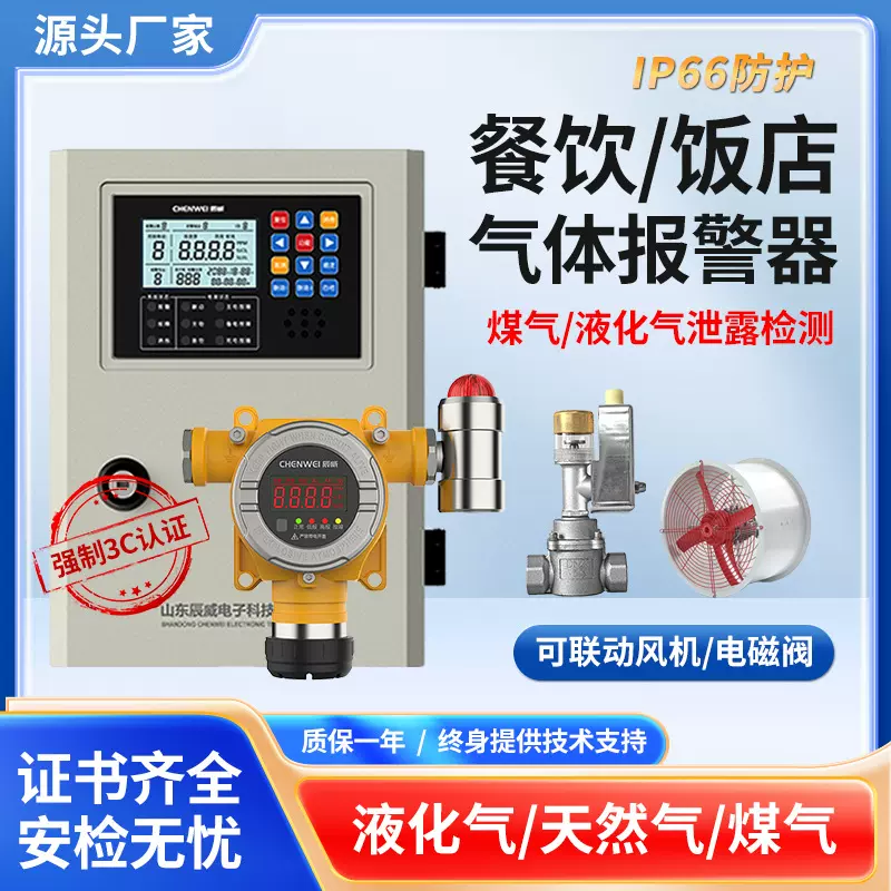 防爆点型可燃气体探测器硫化氢氧气检测仪天然气液化气泄露报警器