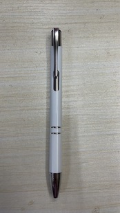 Advertising Gift Pen Metal Pen Aluminum Tube Pen Pen Rod Can Be Printed and Can Laser Pen 14g Length 12.5cm