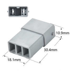 6098-0296厂家直供现货供应2P胶壳 工业级汽车用连接器 电子元器