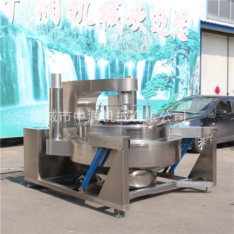 商用平底多头搅拌炒制机器设备 六爪多头炒锅 多头搅拌炒锅