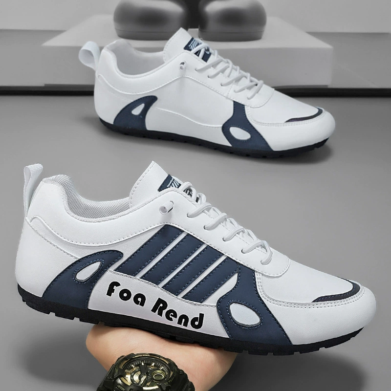Летняя мужская обувь новая дышащая одна педаль ленивая обувь мужская нескользящая спортивная обувь с плоским дном повседневная обувь