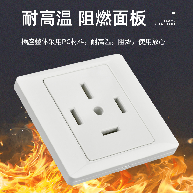 Three-phase five-wire socket plug 25A 440V medium round five-pin five-hole high-power electrical industrial plug socket 